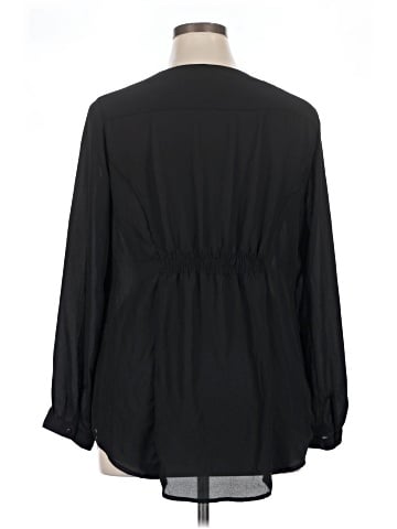 NY Collection Long Sleeve Blouse (view 2)