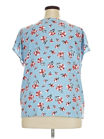 Hilary Radley Short Sleeve Blouse (view 2)