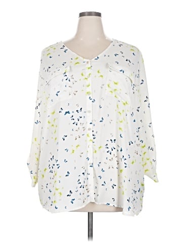 Nue Options 3/4 Sleeve Blouse (view 1)