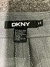 DKNY Stripes Gray Dress Pants Size 14 - photo 4