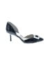 MICHAEL Michael Kors 100% Leather Blue Black Heels Size 5 1/2 - photo 1