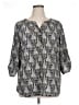 Croft & Barrow Gray 3/4 Sleeve Blouse Size XL - photo 1