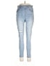 SPANX Solid Blue Jeans Size L - photo 1