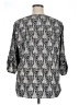 Croft & Barrow Gray 3/4 Sleeve Blouse Size XL - photo 2