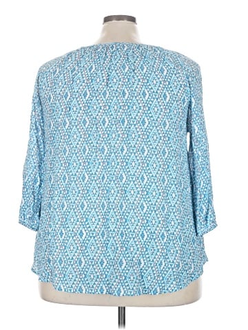 Fred David 3/4 Sleeve Blouse (view 2)