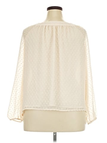LC Lauren Conrad Long Sleeve Blouse (view 2)