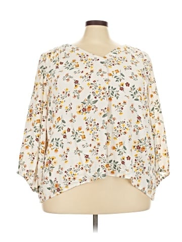 St. John's Bay 3/4 Sleeve Blouse (view 1)
