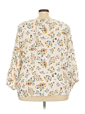 St. John's Bay 3/4 Sleeve Blouse (view 2)