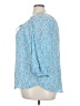 Fred David Blue 3/4 Sleeve Blouse Size 2X - photo 5
