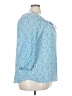 Fred David Blue 3/4 Sleeve Blouse Size 2X - photo 4