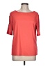 Nine West Orange Short Sleeve Top Size L - photo 1