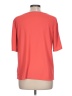 Nine West Orange Short Sleeve Top Size L - photo 2