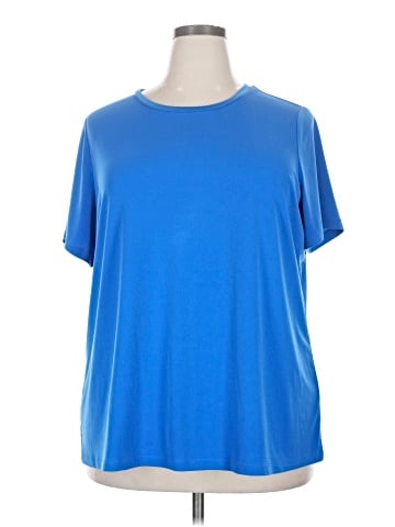 Susan Graver Short Sleeve Top (view 1)