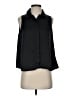 Dèluc 100% Polyester Black Sleeveless Blouse Size XS - photo 1