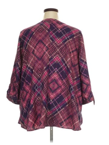 Catherines 3/4 Sleeve Blouse (view 2)