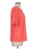 Nine West Orange Short Sleeve Top Size L - photo 4