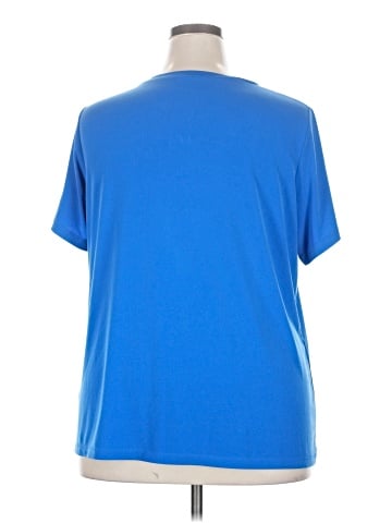 Susan Graver Short Sleeve Top (view 2)