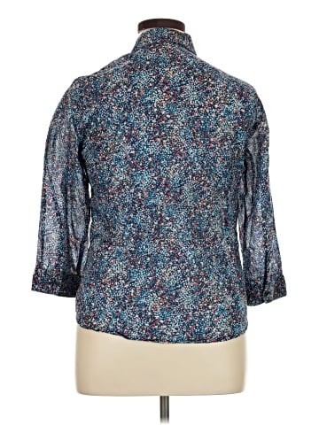 Coldwater Creek 3/4 Sleeve Button-Down Shirt (view 2)