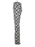 Becca Print Silver Casual Pants Size M - photo 5