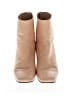 Stuart Weitzman 100% Leather Tan Ankle Boots Size 9 - photo 2