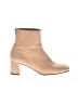 Stuart Weitzman 100% Leather Tan Ankle Boots Size 9 - photo 1