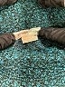 Banana Lemon Teal Turtleneck Sweater Size S - photo 7