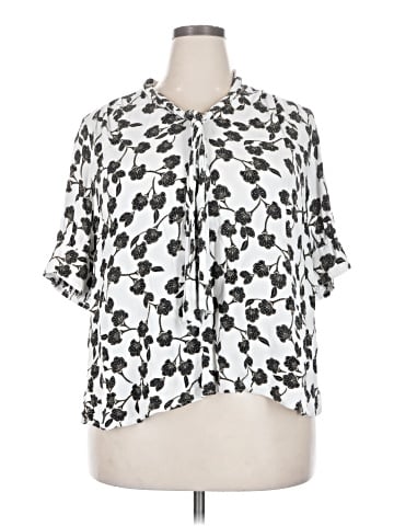 Lane Bryant Short Sleeve Blouse (view 1)