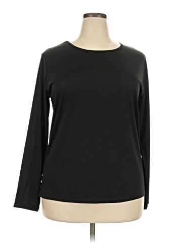 Real Essentials 3/4 Sleeve T-Shirt (view 1)
