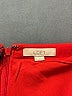 Ann Taylor LOFT Solid Red Casual Skirt Size 6 - photo 4