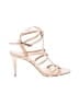 J.Crew 100% Leather Ivory Pink Sandals Size 10 - photo 1