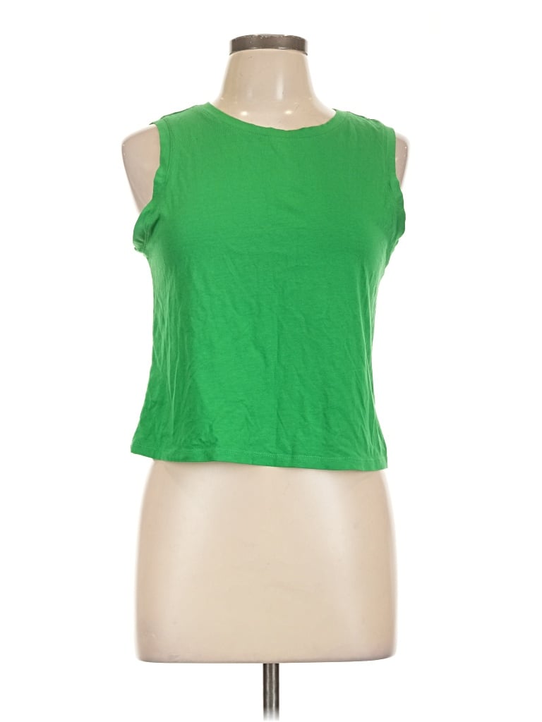 Pre-owned Old Navy Sleeveless T-shirt In Green
