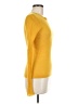 Jigsaw 100% Cashmere Yellow Long Sleeve Top Size M - photo 4