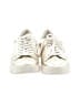 Birdies 100% Leather Metallic Silver Gold Sneakers Size 7 1/2 - photo 2