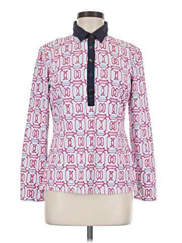 J. McLaughlin Long Sleeve Blouse (view 1)
