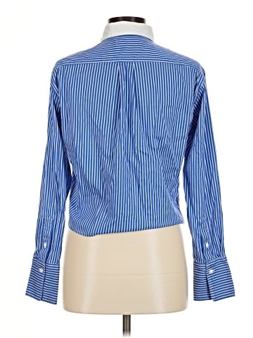 Madewell Relaxed Button-Up Cropped Shirt (view 2)