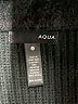 Aqua 100% Polyester Black Coat Size S - photo 6