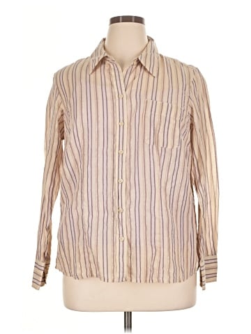 Venezia Long Sleeve Button-Down Shirt (view 1)