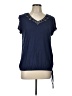 fat face Blue Short Sleeve Top Size 10 - photo 1