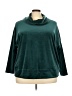 Cable & Gauge Teal Turtleneck Sweater Size 3X - photo 1