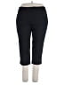 Zac & Rachel Solid Black Active Pants Size 18 - photo 1