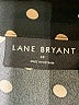 Lane Bryant 100% Polyester Polka Dots Black Long Sleeve Blouse Size 16 - photo 7