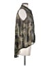 Sans Souci 100% Polyester Camo Green Sleeveless Blouse Size L - photo 4