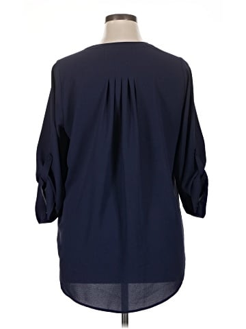 41Hawthorn 3/4 Sleeve Blouse (view 2)
