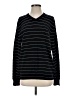 British Khaki 100% Cotton Stripes Black Pullover Sweater Size S - photo 1