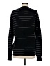 British Khaki 100% Cotton Stripes Black Pullover Sweater Size S - photo 2