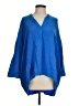 Easel 100% Rayon Blue 3/4 Sleeve Blouse Size S - photo 1