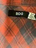 BDG 100% Cotton Plaid Red Long Sleeve Button-Down Shirt Size S - photo 7