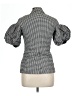 Assorted Brands Checkered-gingham Gray Blazer Size L (estimated) - photo 2