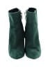 Nine West 100% Leather Green Ankle Boots Size 7 - photo 2