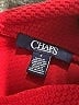 Chaps Solid Red Casual Dress Size 8 - photo 7